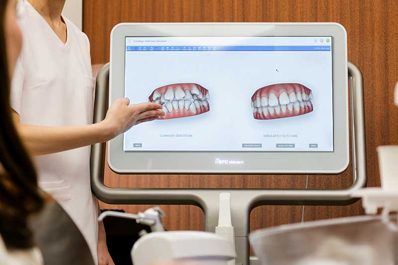 Orthodontic dentist in Osaka